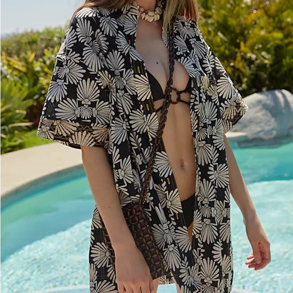 Free People Beach Party Vacay Shirt